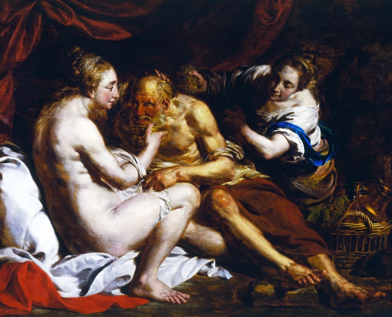 Pieter Jozef Verhaghen - Lot e le figlie, Musee des Beaux, Arts, Valenciennes